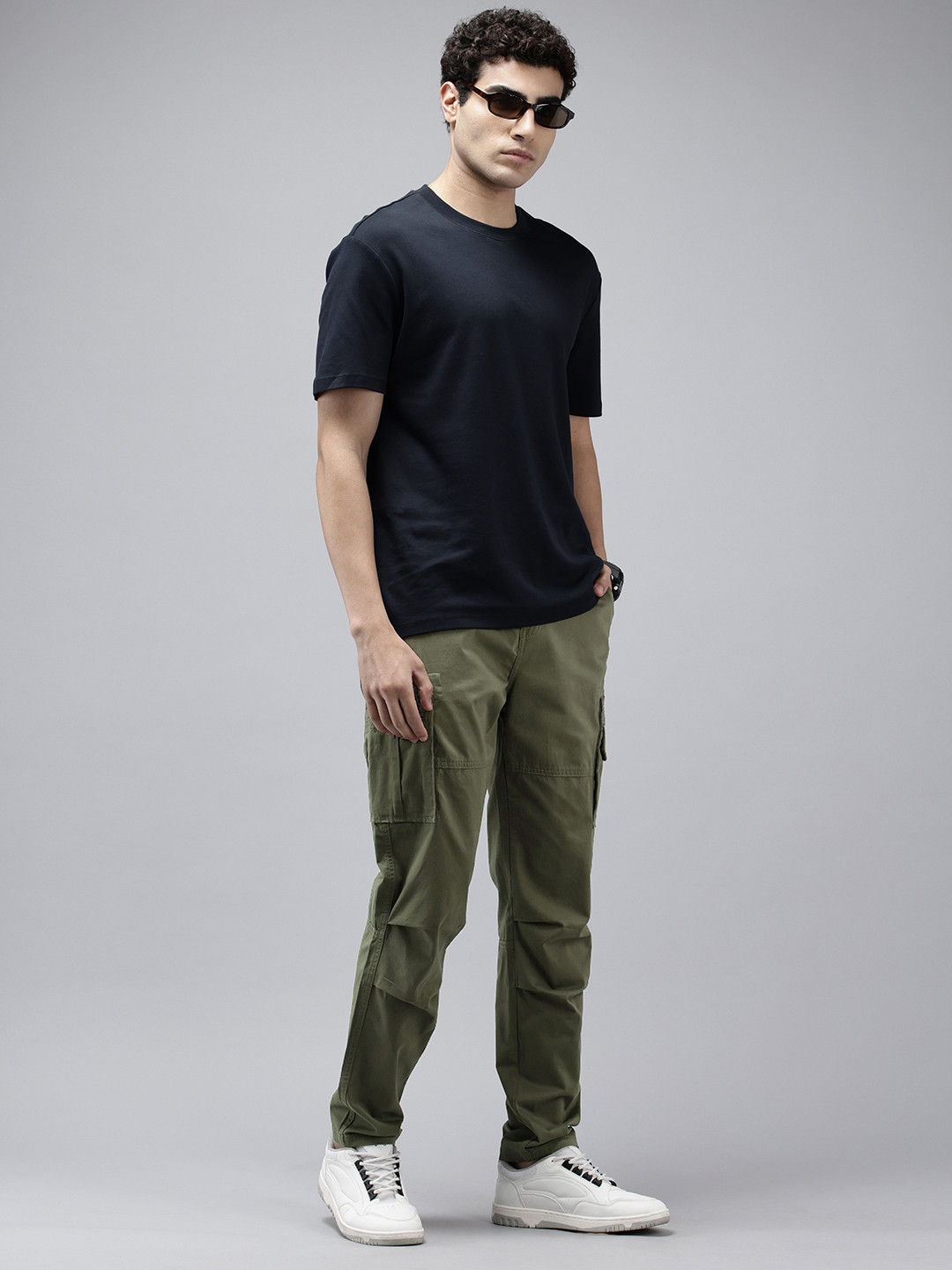 GENIPS Men Bahamas Cargos Trousers