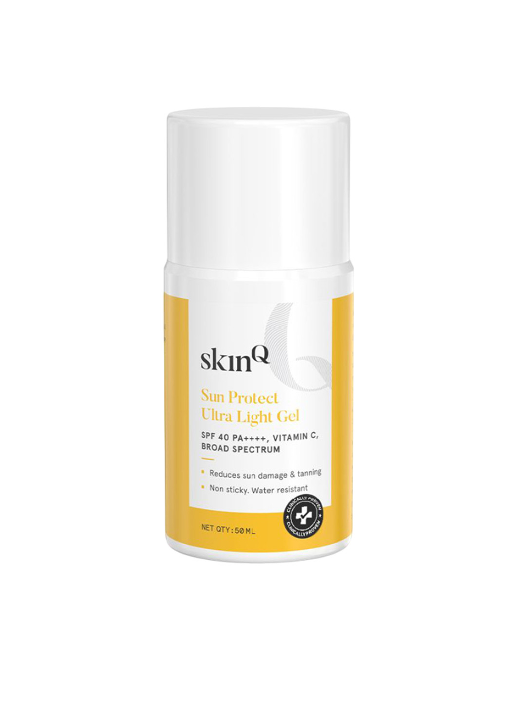 SkinQ Sun Protect SPF40 PA++++ Ultra Light Gel Sunscreen with Vitamin C - 50 ml