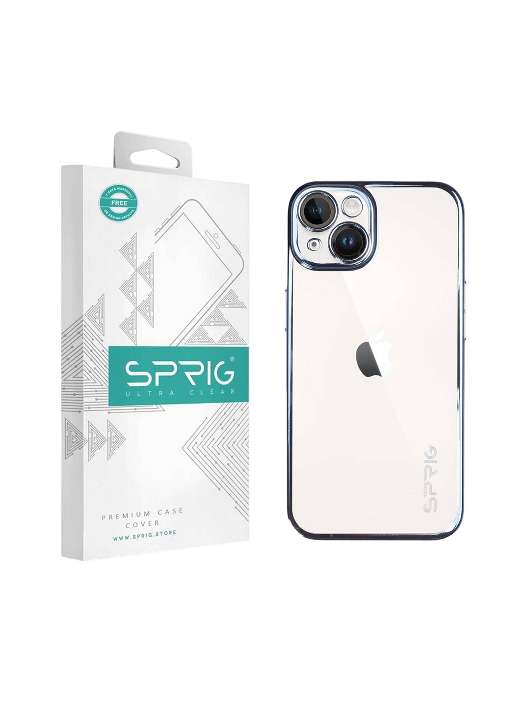 SPRIG iPhone 14 Plus Electroplate Back Cover