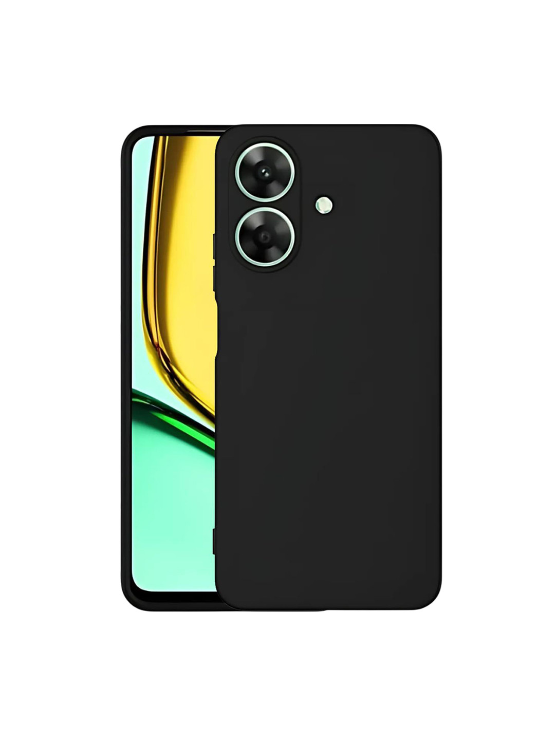 LIRAMARK Scratch Resistant Realme C61 4G/ Realme Narzo N61 4G Silicone Soft Back Case