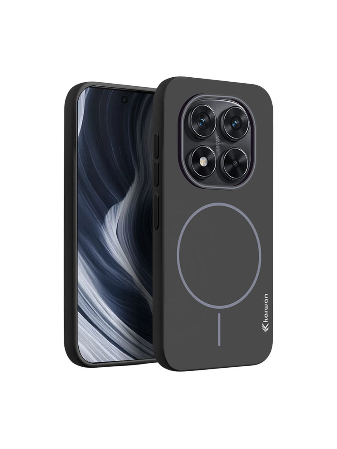 Karwan Unisex Solid Mi 14T Pro Mag-Safe Back Case