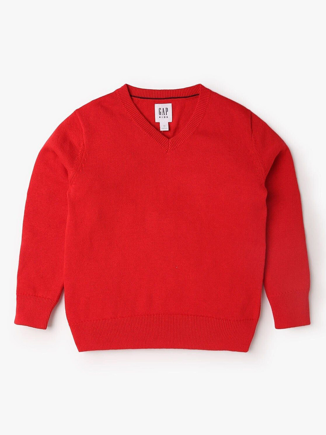 GAP Boys V-Neck Pure Cotton Regular Fit Pullover