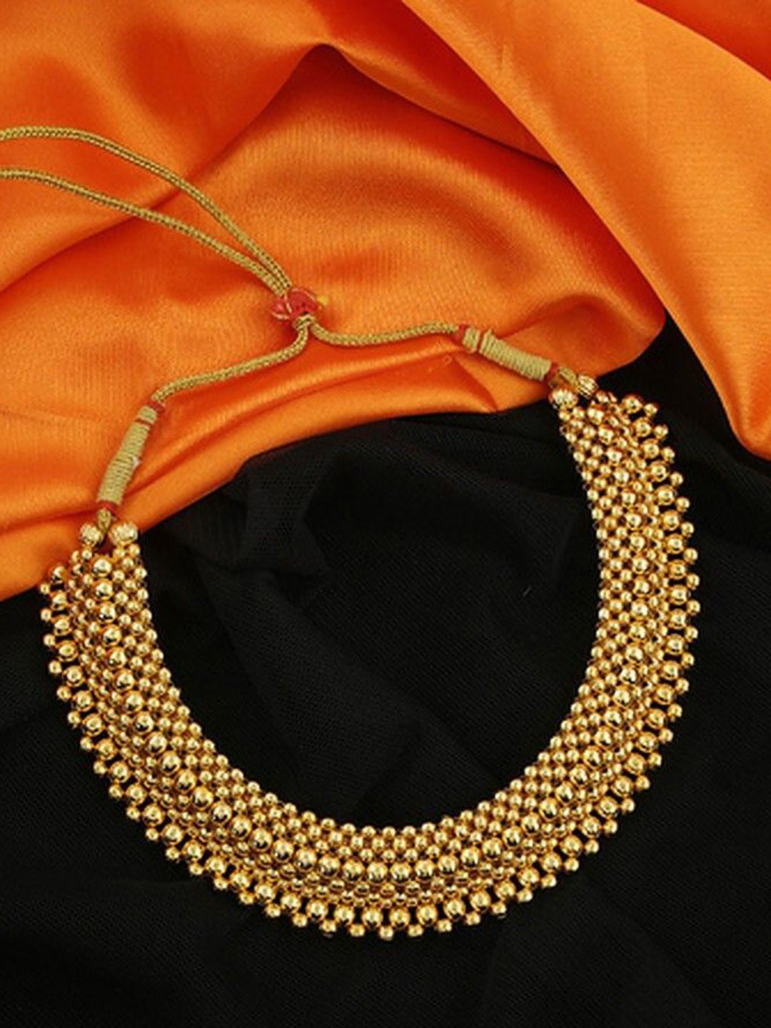 Heer Collection  1gm Gold-Plating Cubic Zirconia Jewellery Set