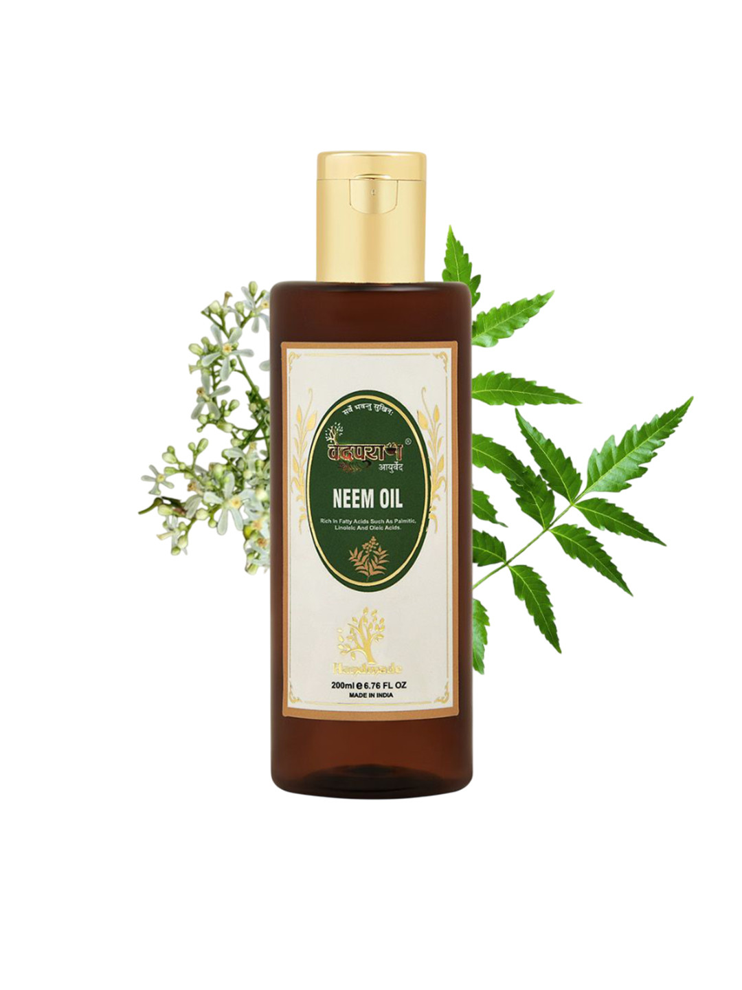 VEDPURAN Neem Oil For Hair & Skin - 200 ml