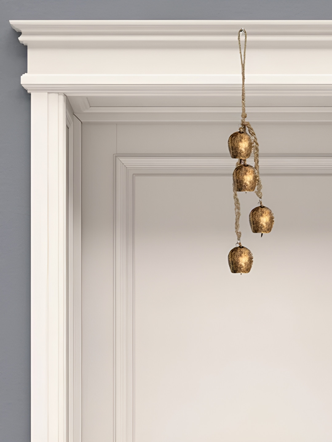 JASMEY HOMES Yellow Cow Bell Windchimes