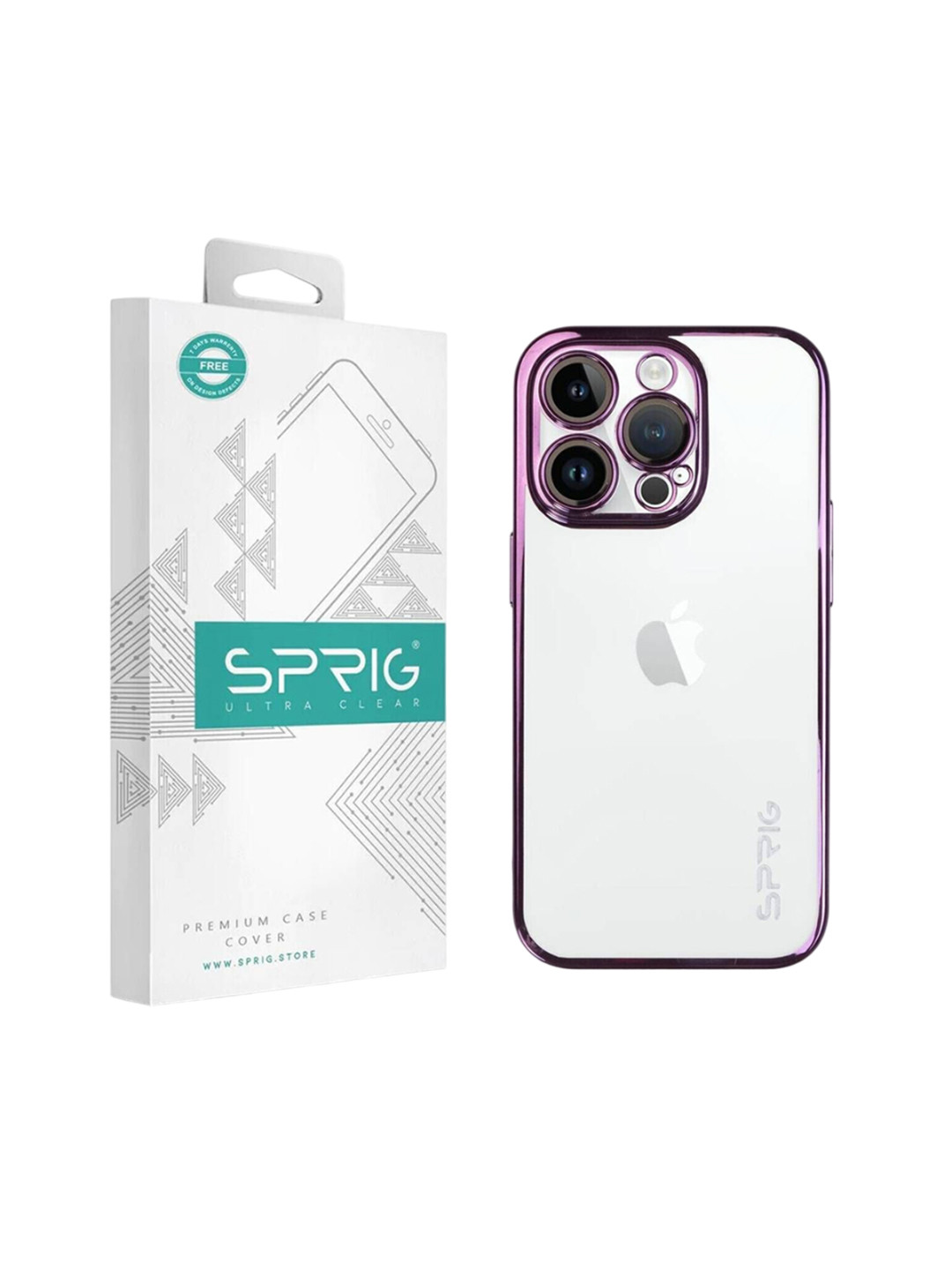 SPRIG iPhone 14 Pro Electroplate Back Cover