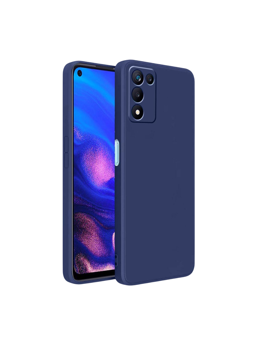 LIRAMARK Unisex Silicone Impact Resistant Realme 9 SE 5G Back Case