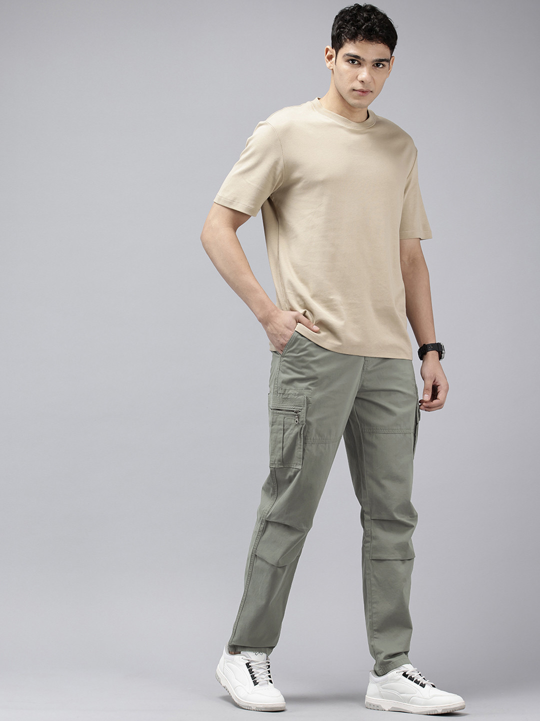 GENIPS Men Bahamas Cargos Trousers