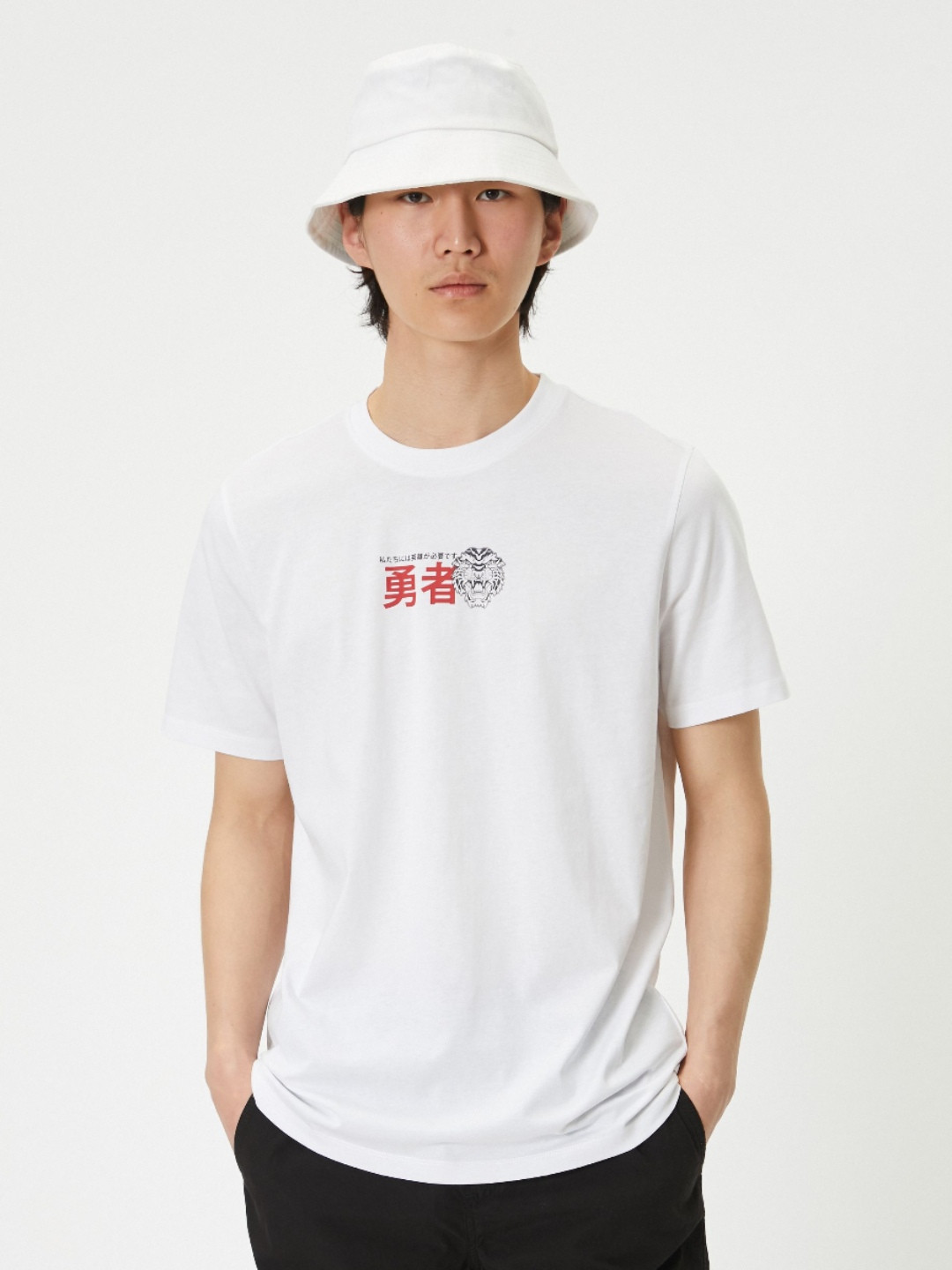 Koton Men Typography Applique T-shirt