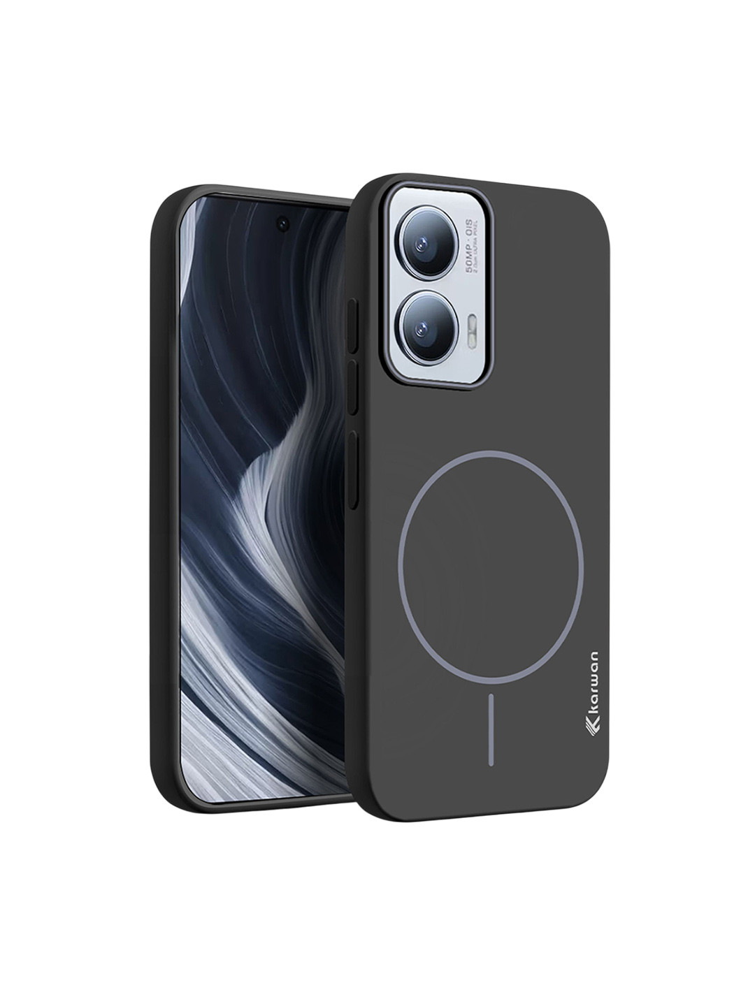 Karwan Unisex Moto Edge 50 Fusion Mag-Safe Back Case