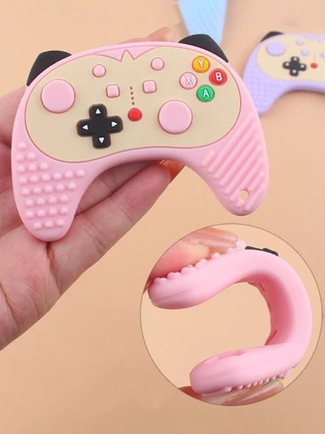 Joy Buzz Kids Gaming Remote Shape Teether