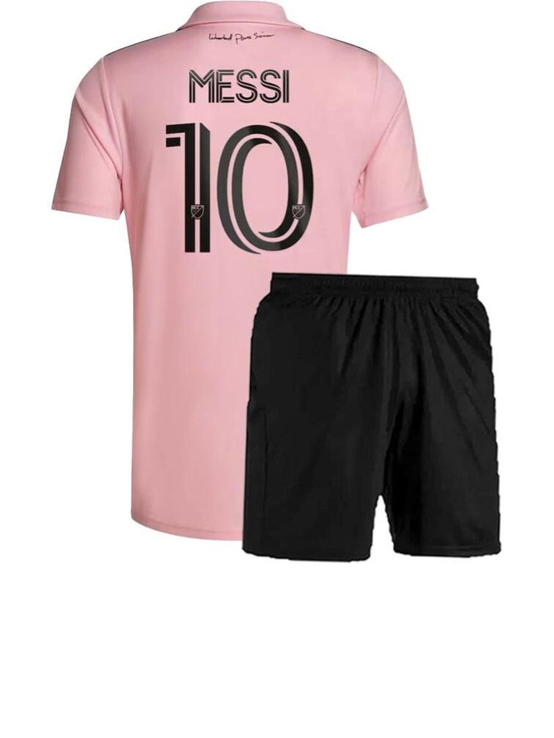 Dostitch Kids Unisex Pink Casual T-shirt and Shorts