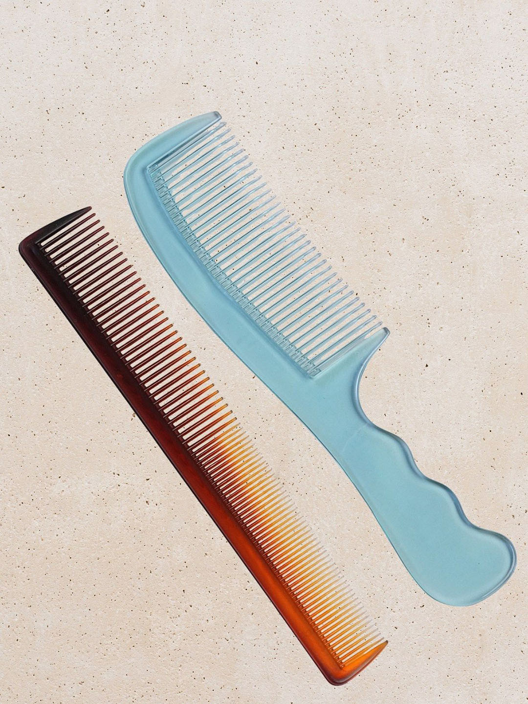 KOLORUP BEAUTY Set Of 2 Smoothing Grip Handle Combs