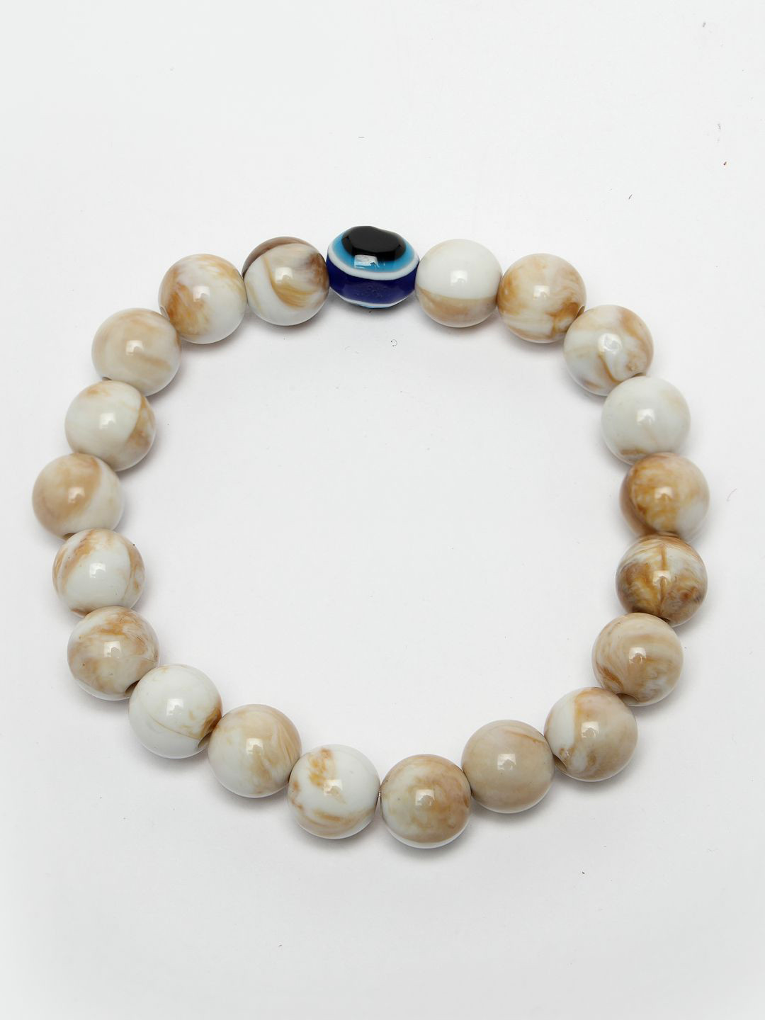 Roadster Unisex Marble Evil Eye Adjustable Bracelet