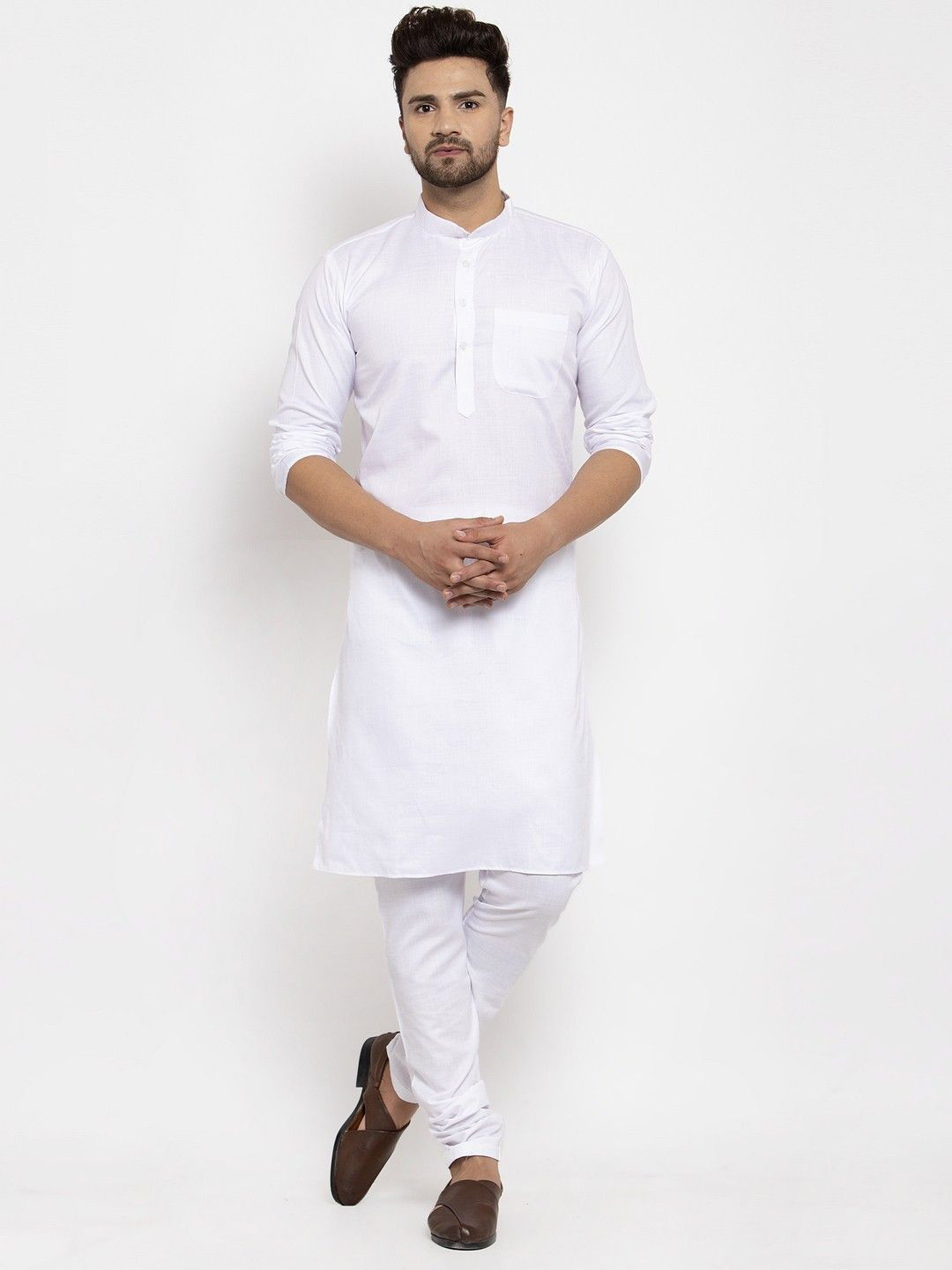 Attigo Men Thread Work Kurta