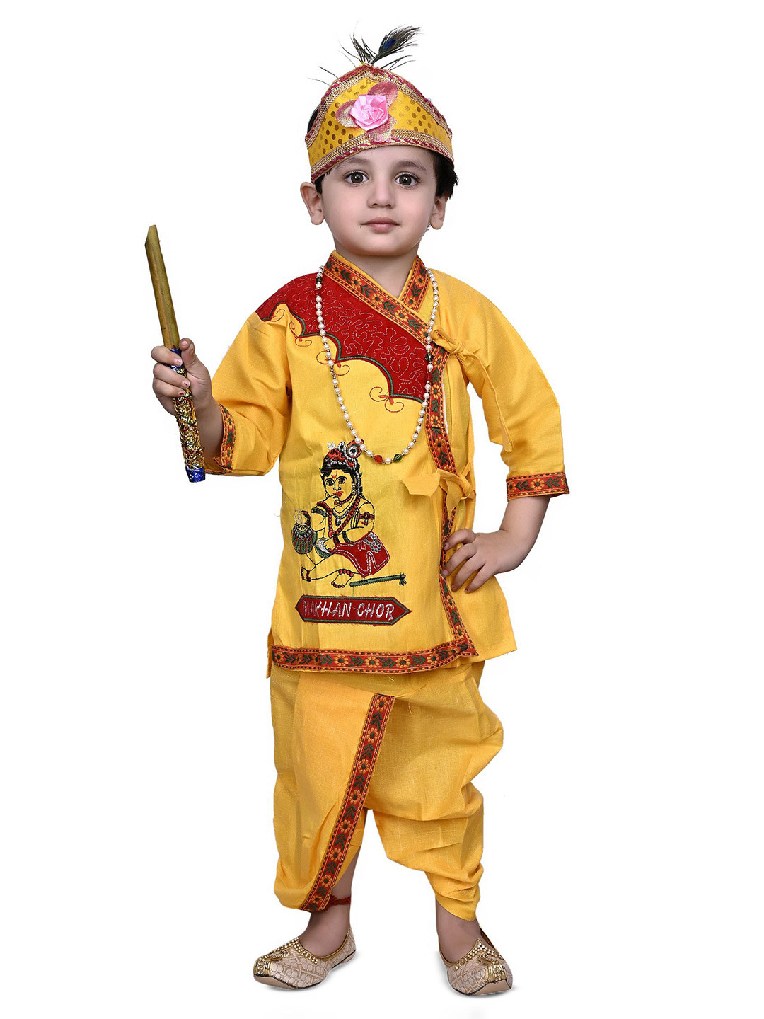 VALUE CREATION Kids Pure Cotton Ethnic Clothing Set