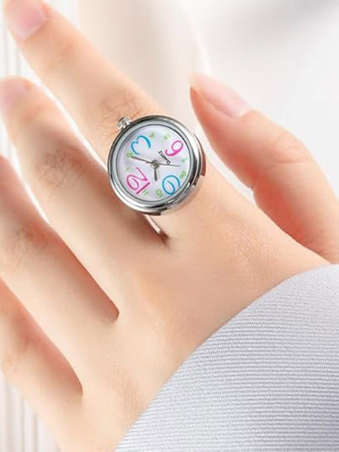 RHOSYN Unisex Analogue Finger Ring Watch