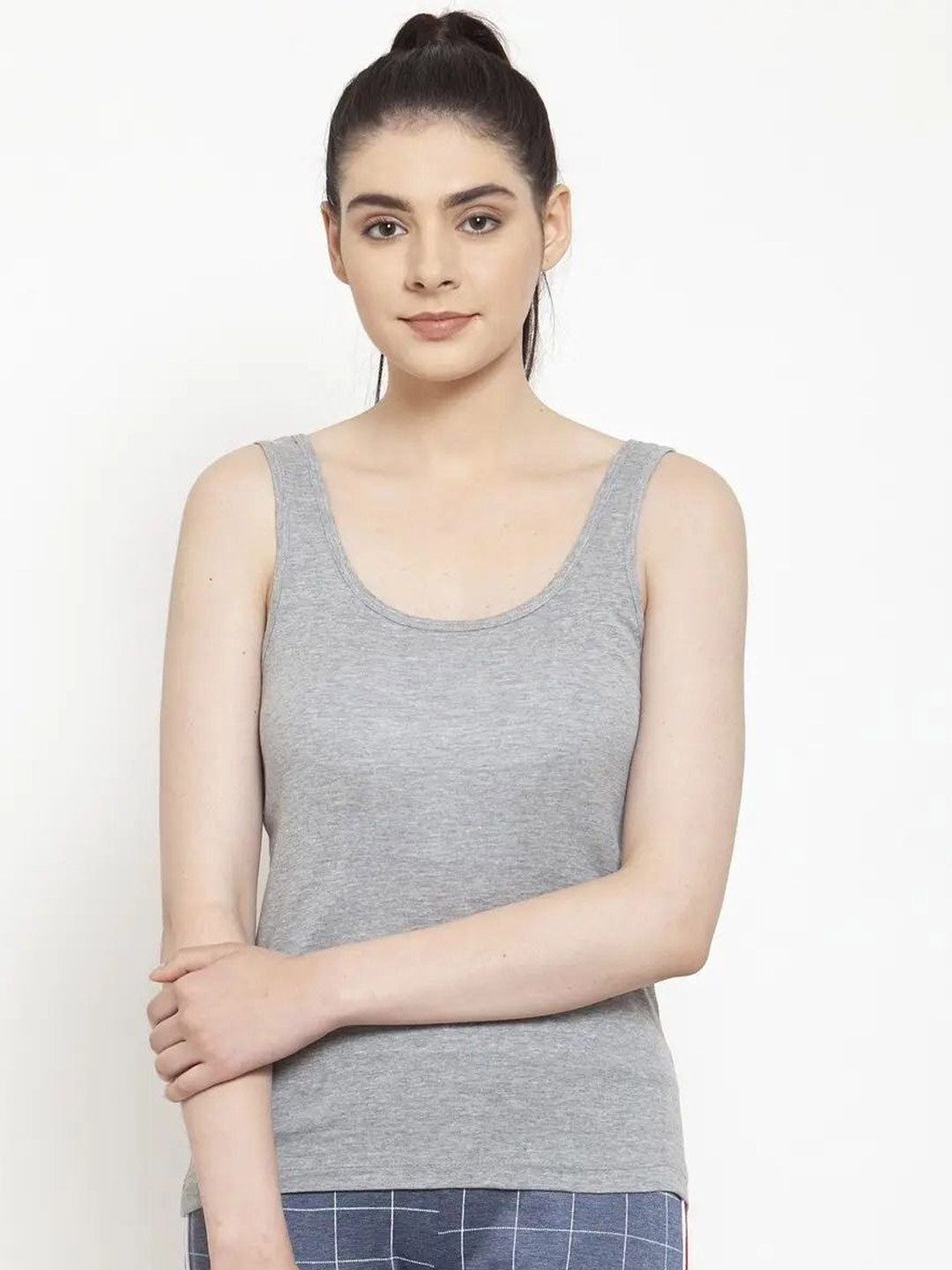 CotiQ Women Scoop Neck Tank Top