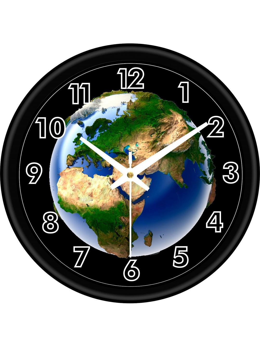 Arpita Crafts Earth Themed Wall Clock