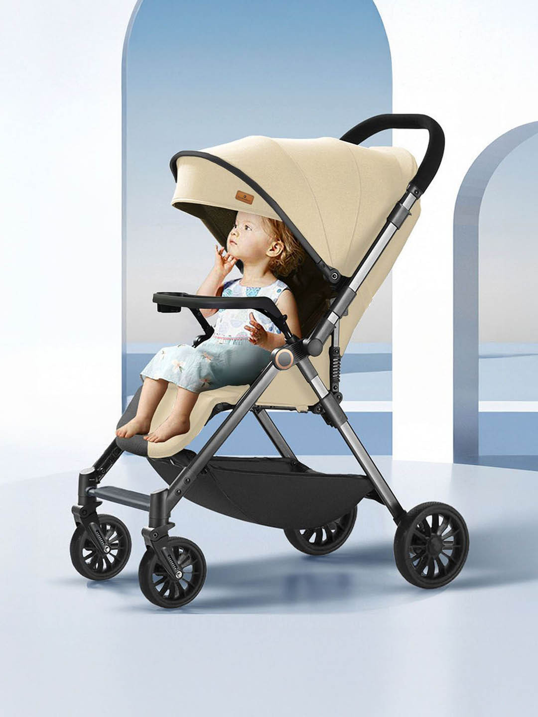 StarAndDaisy Recline Seat BabyStroller