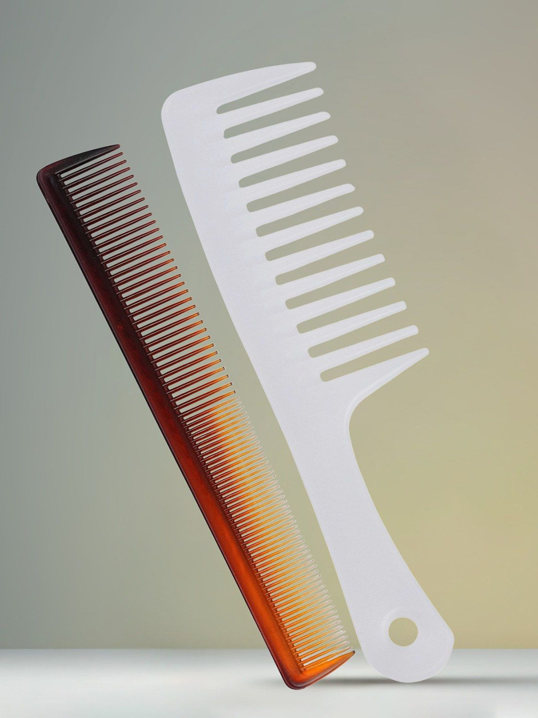 KOLORUP BEAUTY Set Of 2 Smoothing Wide & Fine Tooth Comb