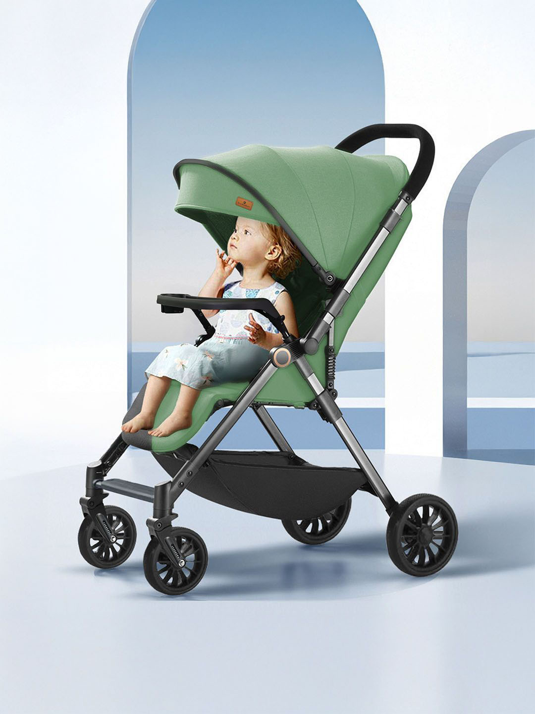 StarAndDaisy Recline Seat BabyStroller