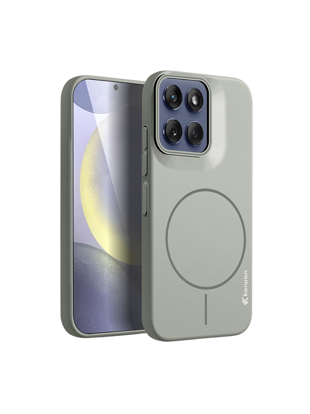 Karwan Unisex Motorola Edge 50 Mag-Safe Back Case