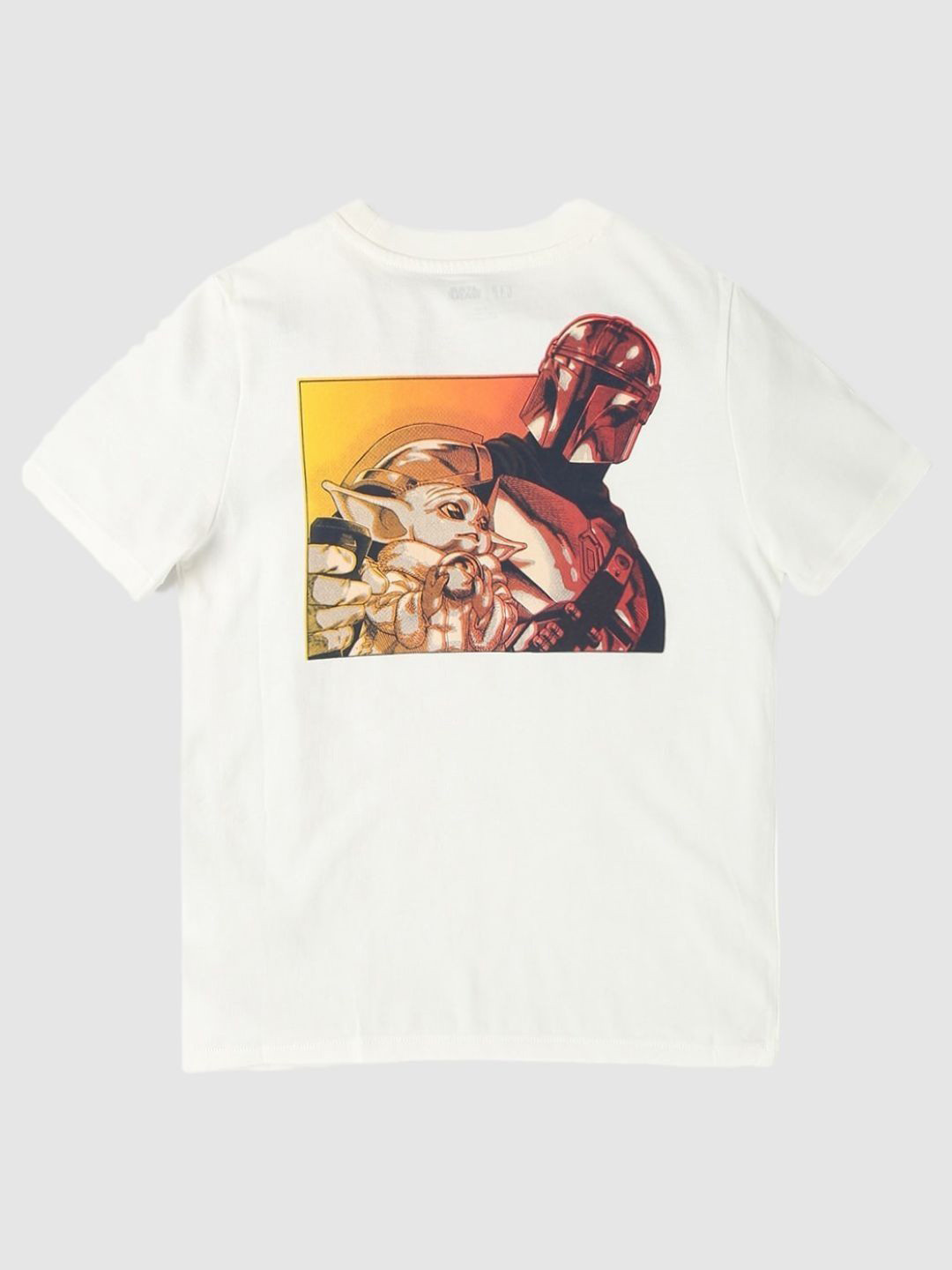 GAP Boys Star Wars Graphic Printed Pure Cotton Relaxed Fit Round Neck T-shirt