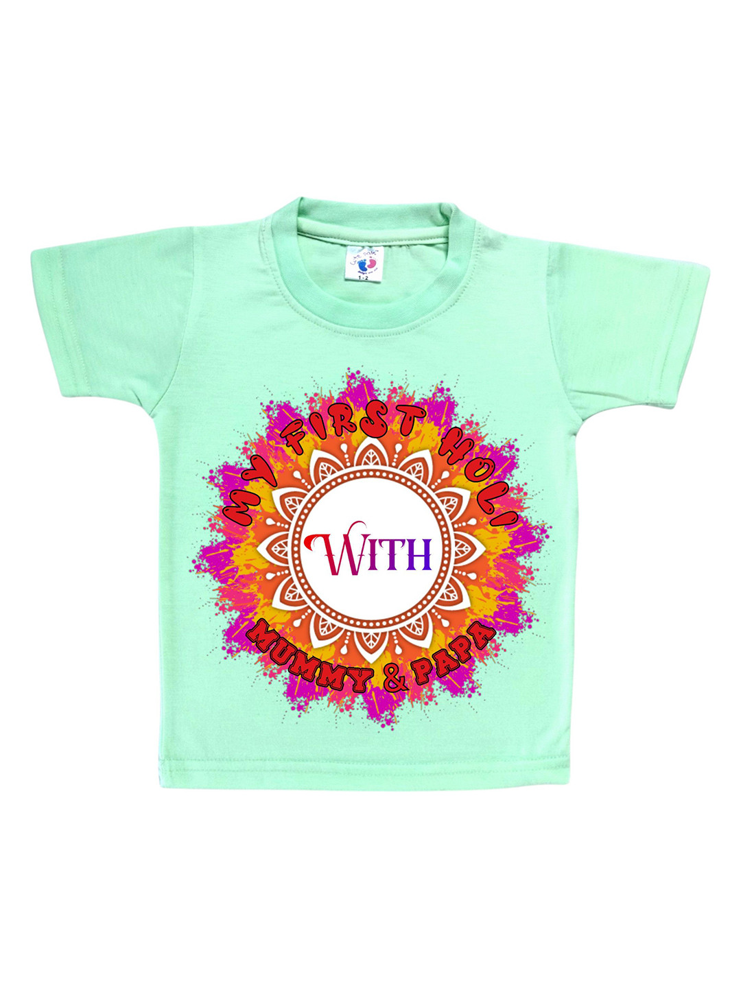 Cute Pals Kids Graphic Print Cotton Blend Regular T Shirt