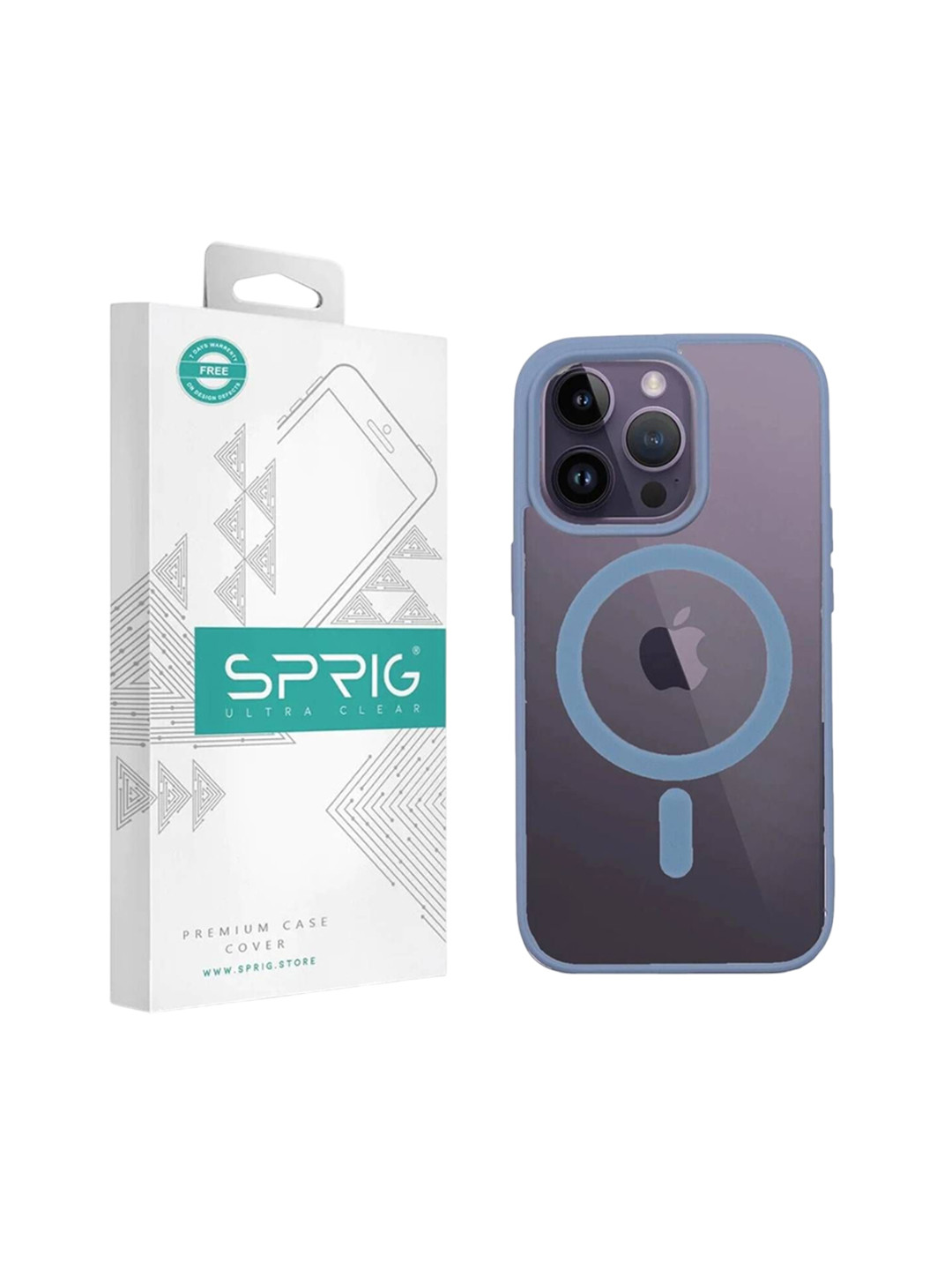 SPRIG iPhone 14 Pro Transparent PC Magsafe Cover