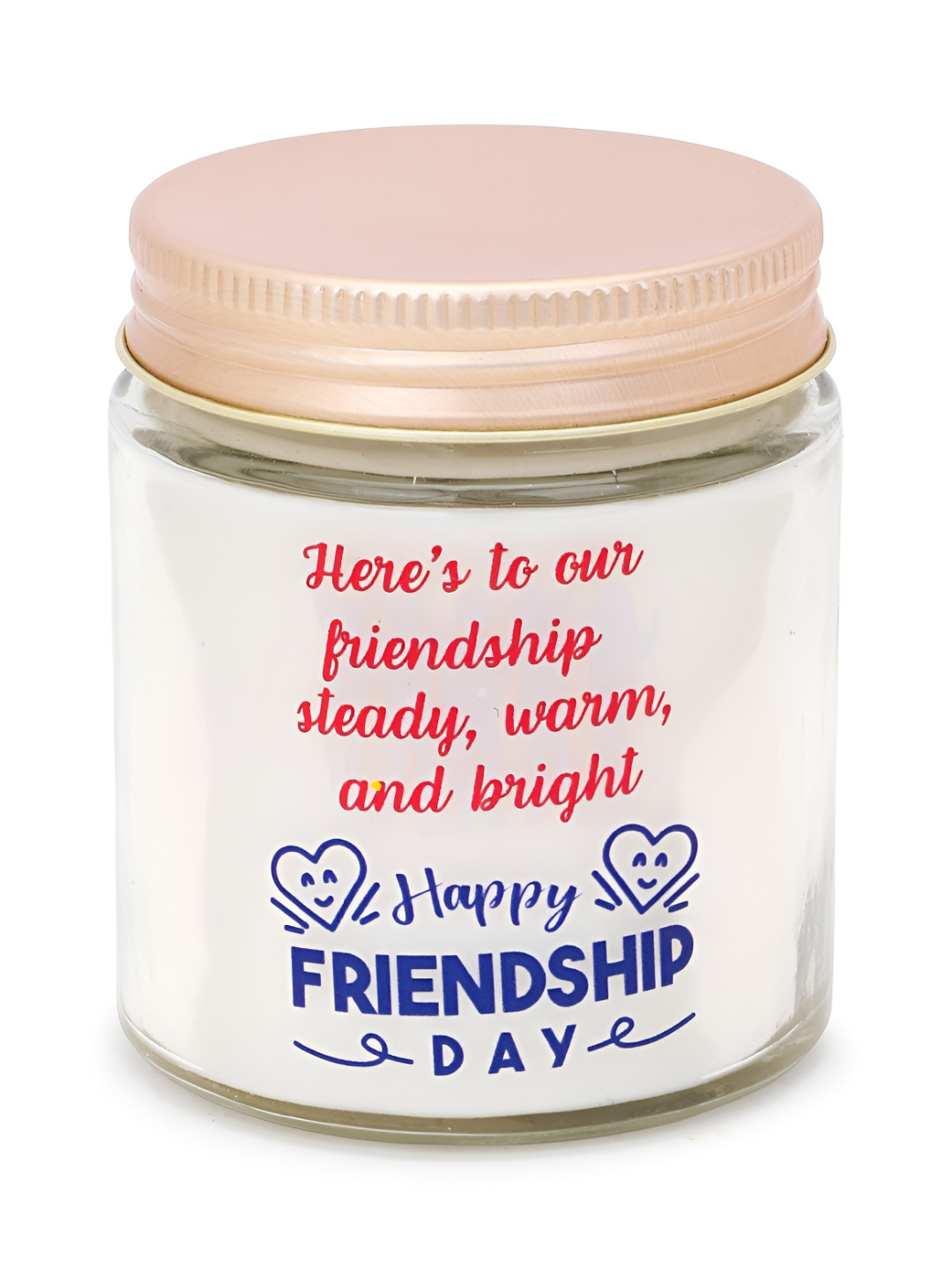 Akaar Dcor's Friendship's Day Surprise Lavender Conversational Jar Candles
