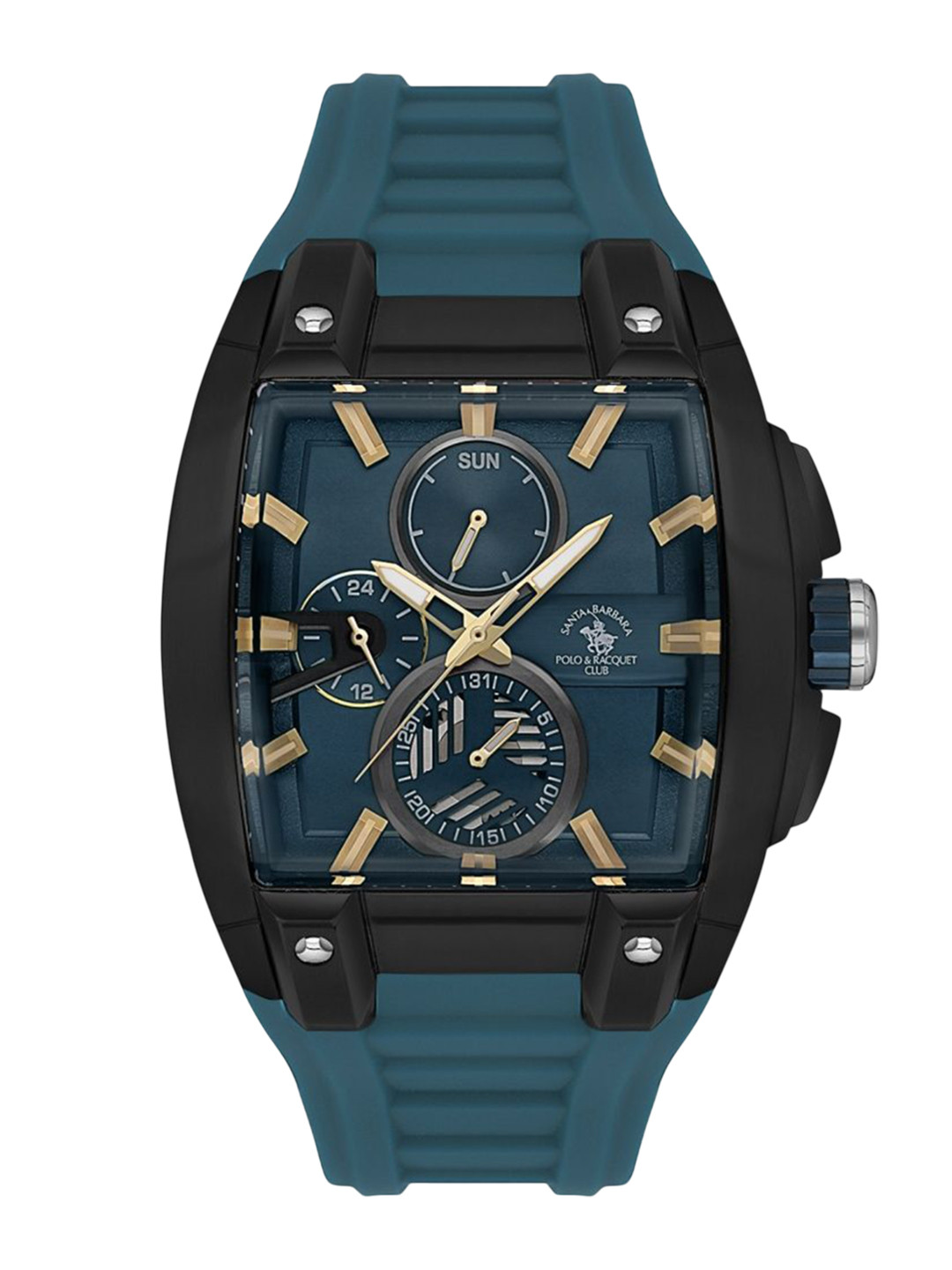 SANTA BARBARA POLO & RACQUET CLUB Spring 2025 Men Straps Analogue Watch SB.7.10002-4