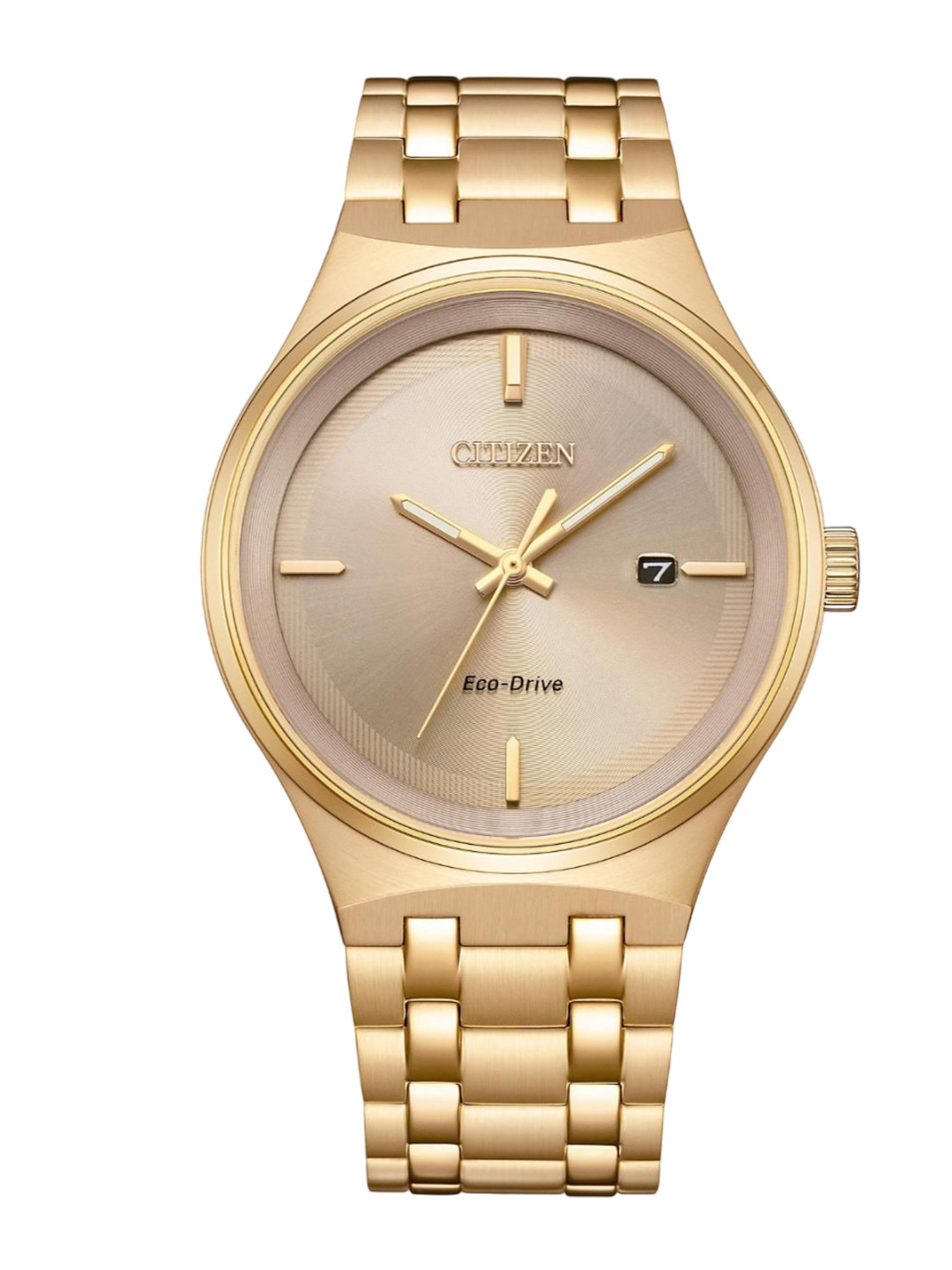 Citizen Men Stainless Steel Straps Analogue Eco Drive Watch BM7653-50Q