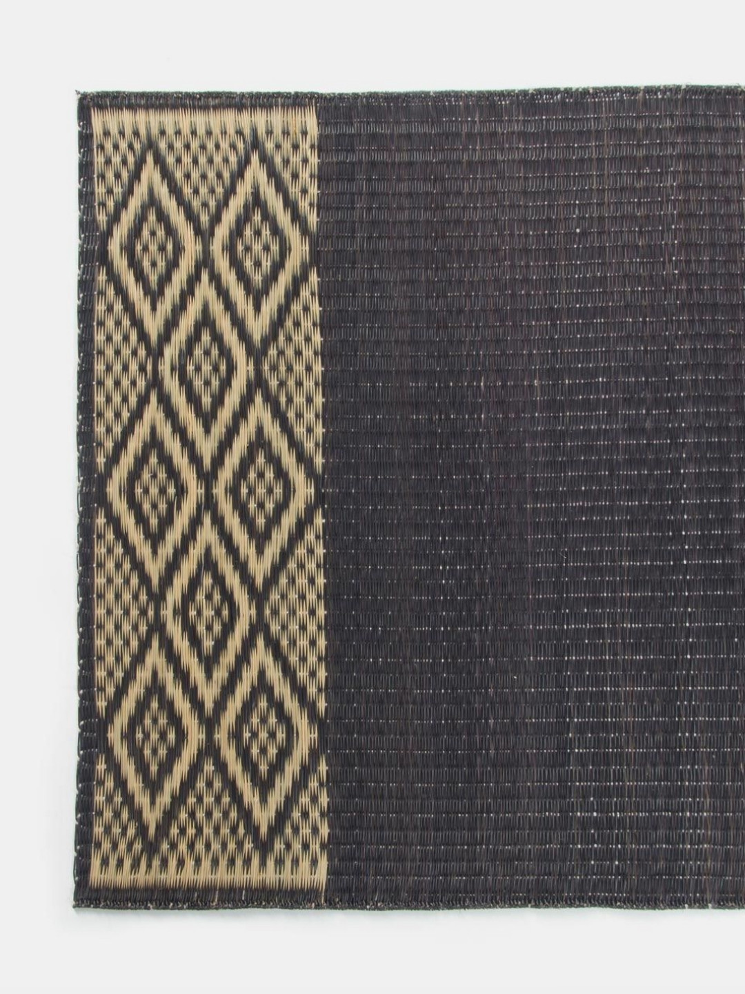 Fabindia Black Textured TableRunner