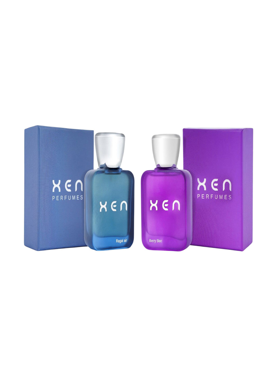 xen perfumes Set Of 2 Regal Air & Berry Bee Eau De Parfum - 50 ml Each