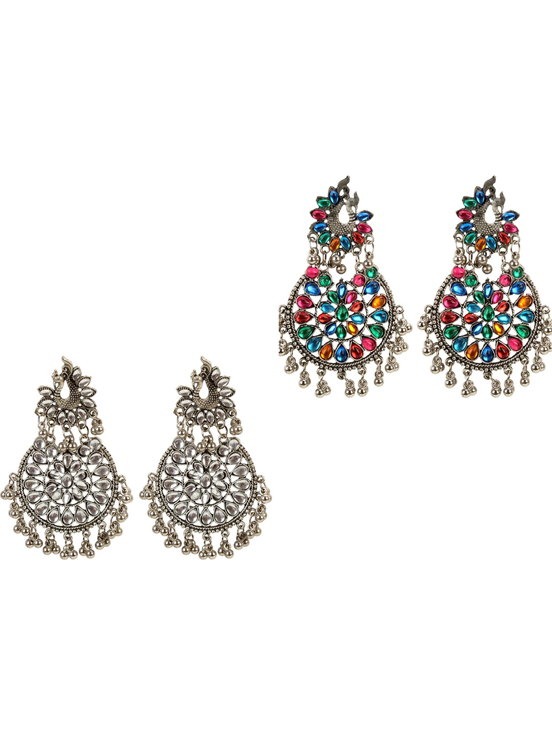 Dev Fashion Multi-Color Drop Earrings