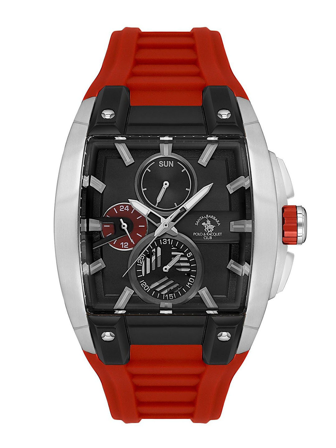 SANTA BARBARA POLO & RACQUET CLUB Men Dial & Straps Analogue Watch SB.7.10002-2