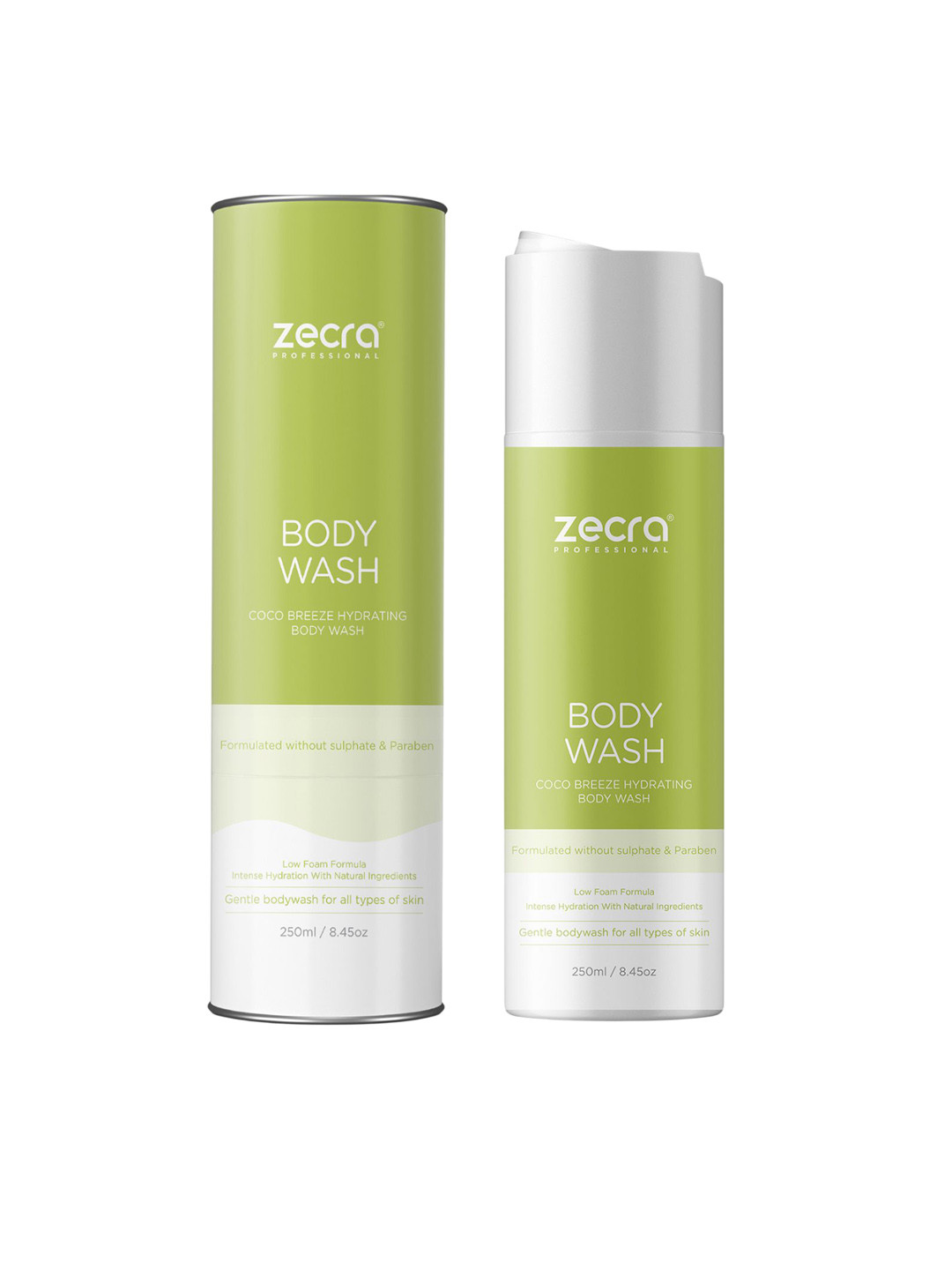 ZECRA Coco Breeze Hydrating Body Wash- 250 ml