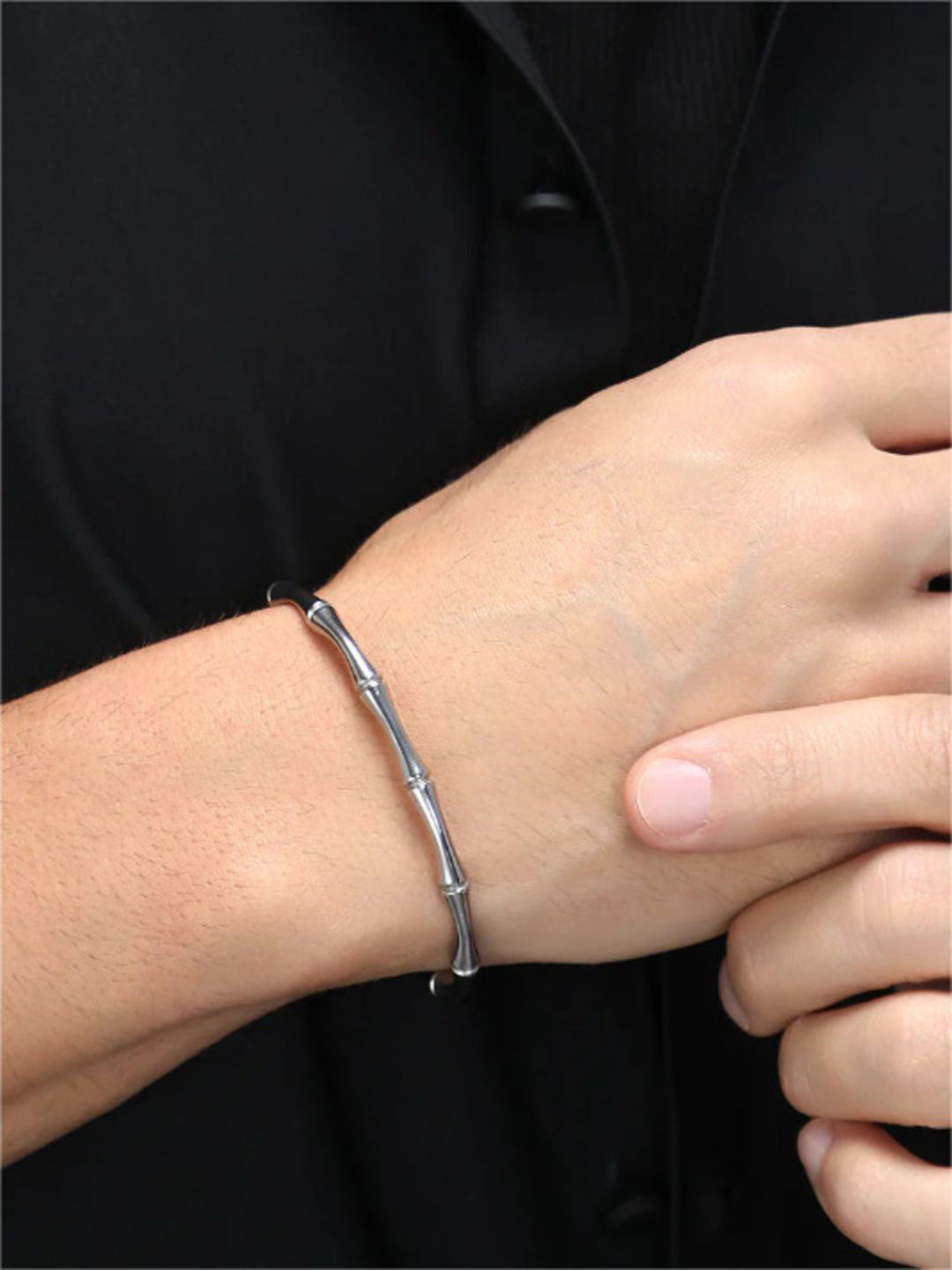 ZENZI FASHION Stainless Steel Wraparound Bracelet