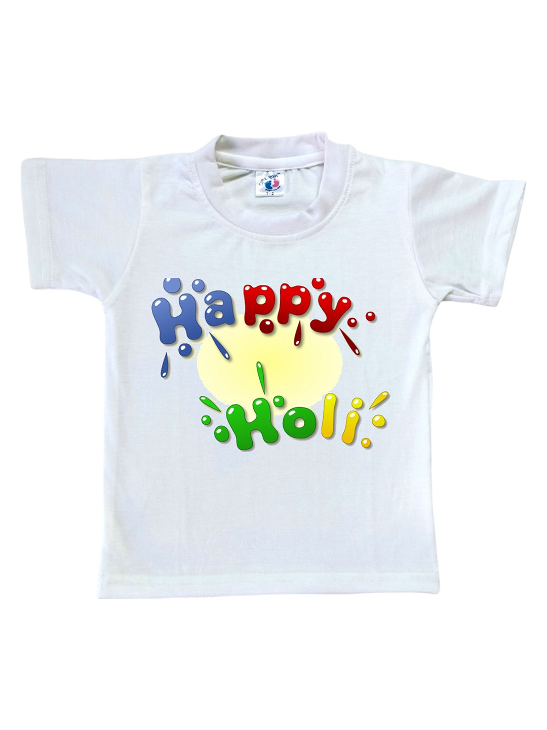 Cute Pals Girls Printed Applique T-shirt