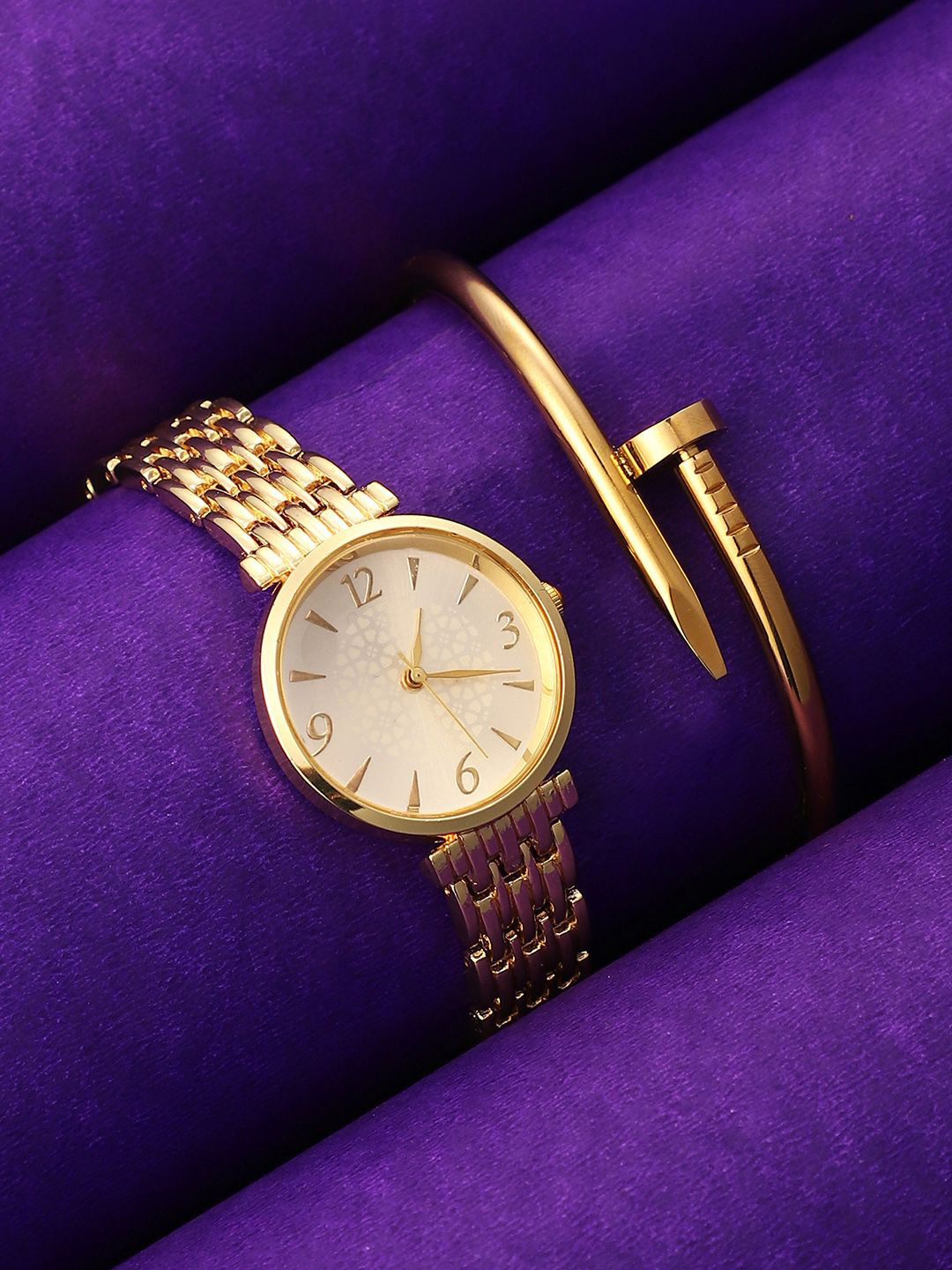 HAUTE SAUCE  Women Set Of The No Watch & Bracelet SSM25_HSWB5138