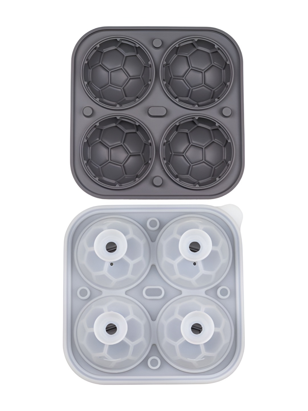 NATURALLY YOURS Black Silicone Ice Moulds