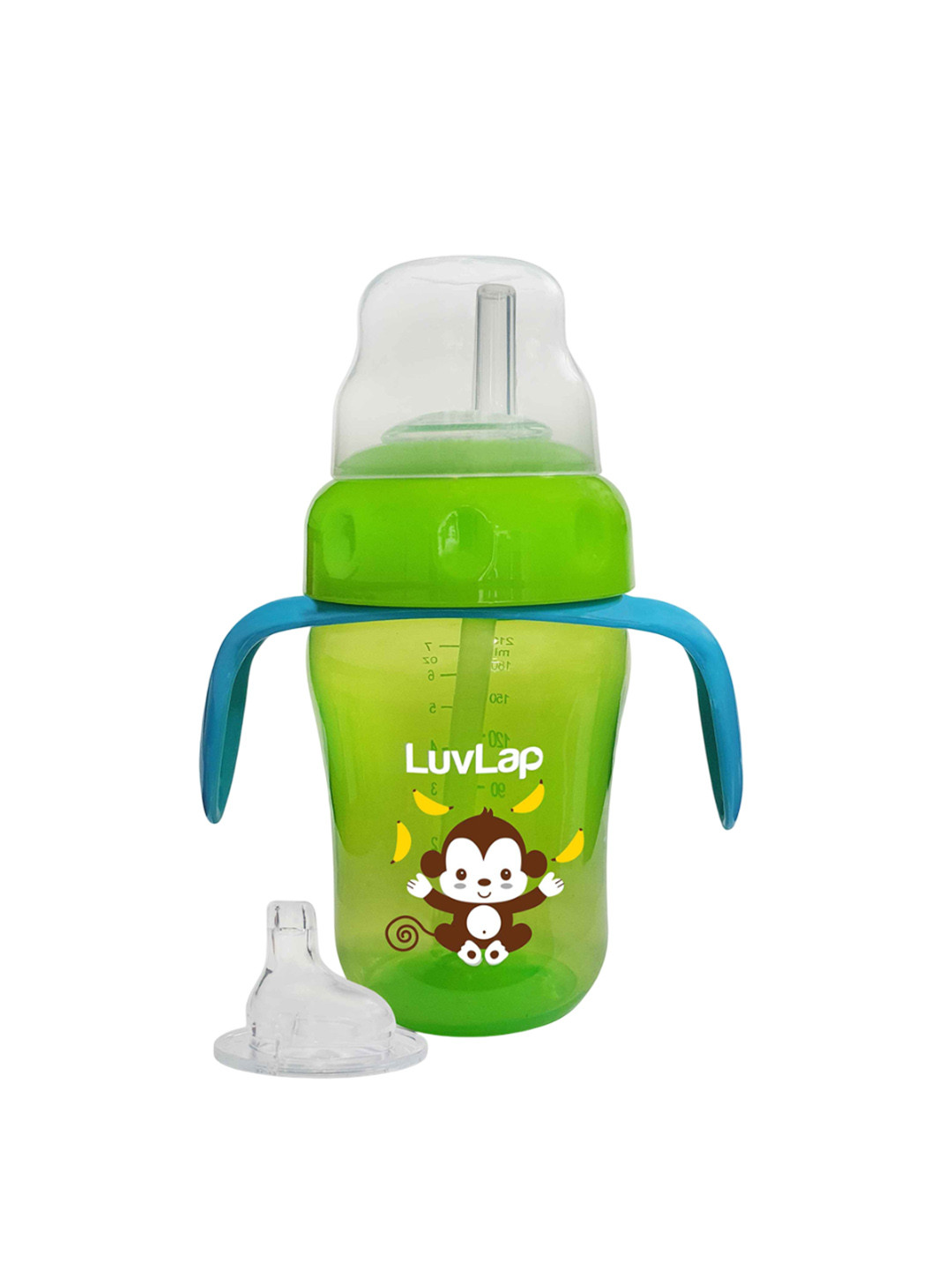 LuvLap Green Anti-Spill Baby Sipper210ml