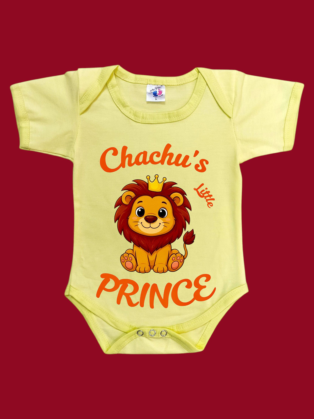 Cute Pals Infants Chachu Printed Cotton Bodysuit