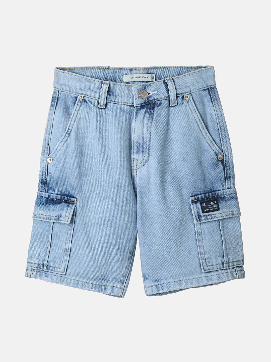 Octave Boys Cargo Style Denim Shorts