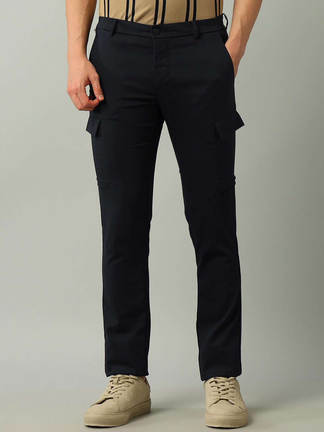 Arrow Sport Men Slim Fit Cargo Trousers