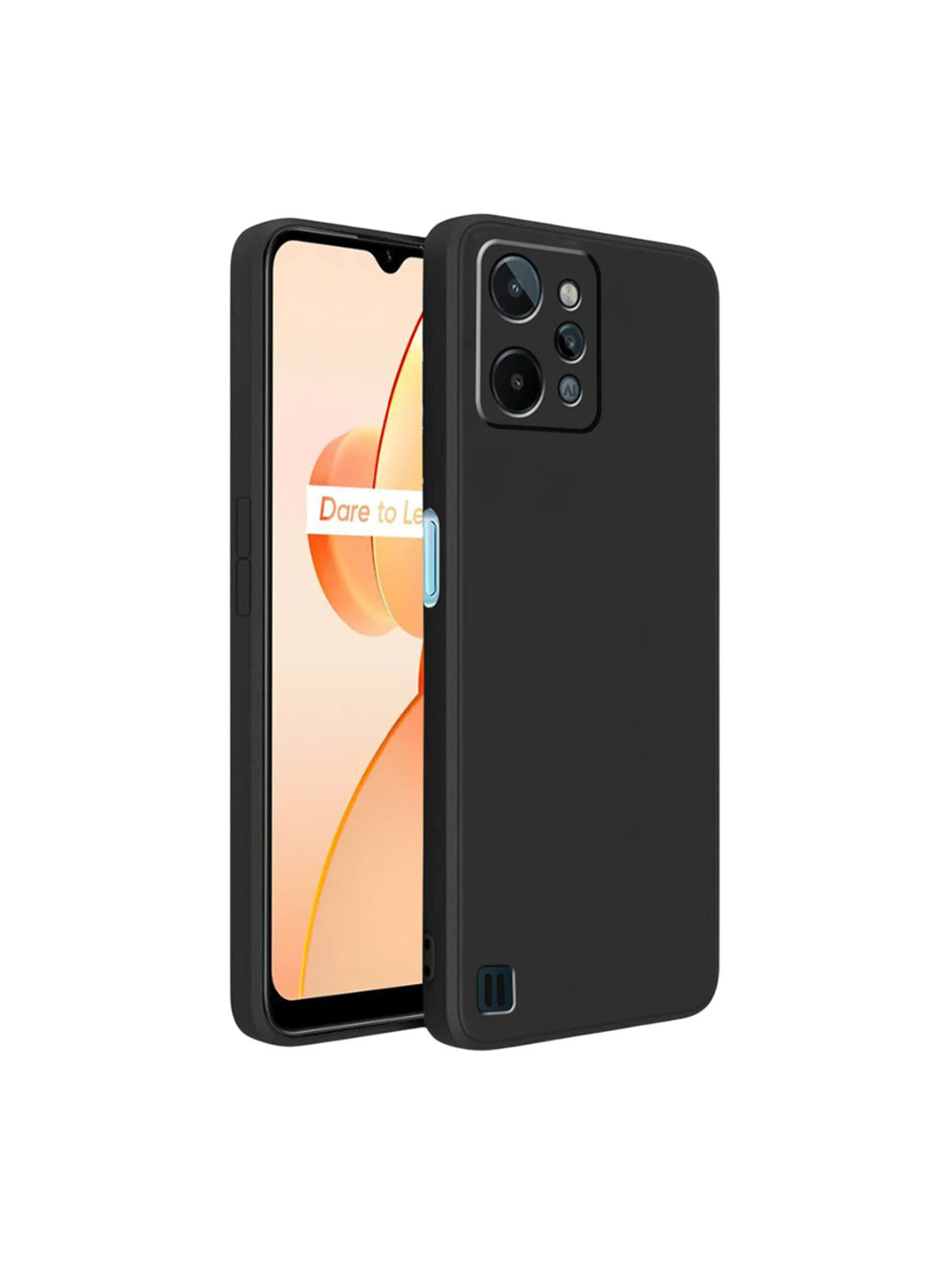 LIRAMARK Impact Resistant Silicone Realme C31 4G Back Case