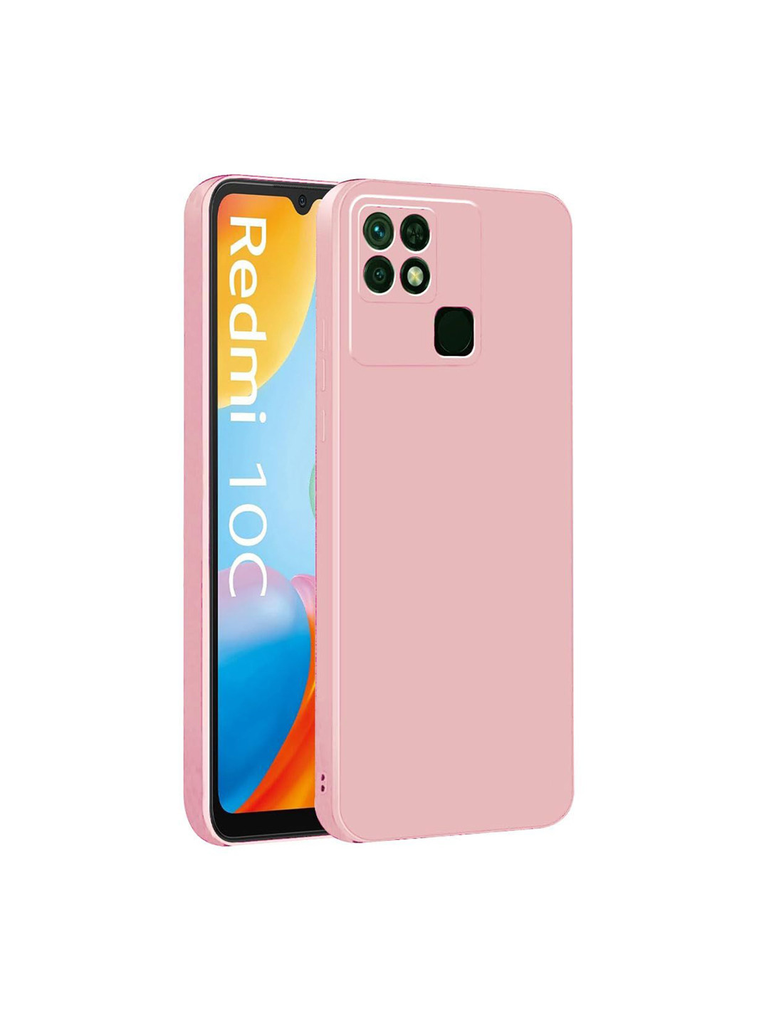 LIRAMARK Impact Resistant Redmi 10C / Redmi 10 Silicone Soft Back Case