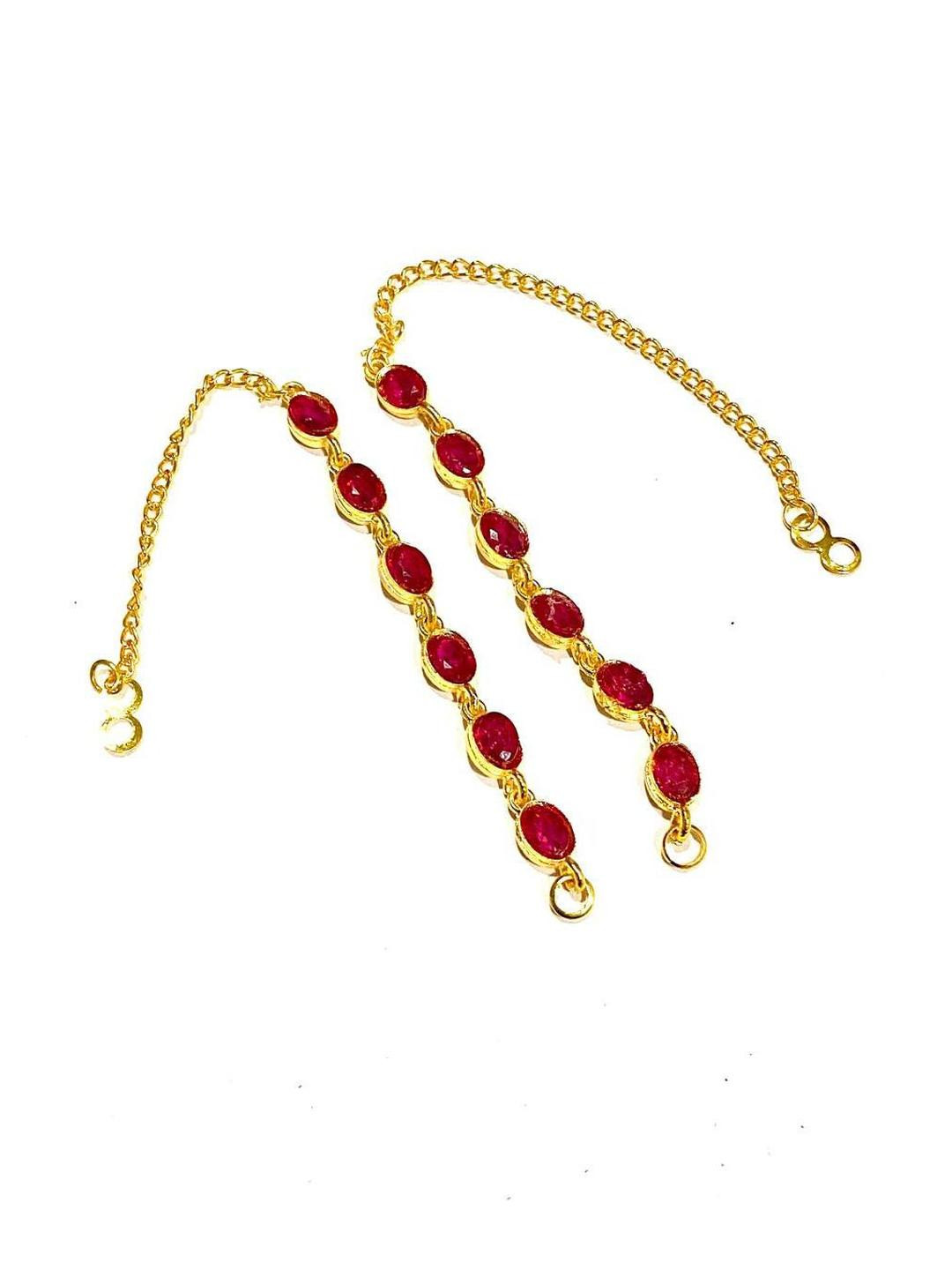 NIKYANKA Gold-Plated Ear Chain