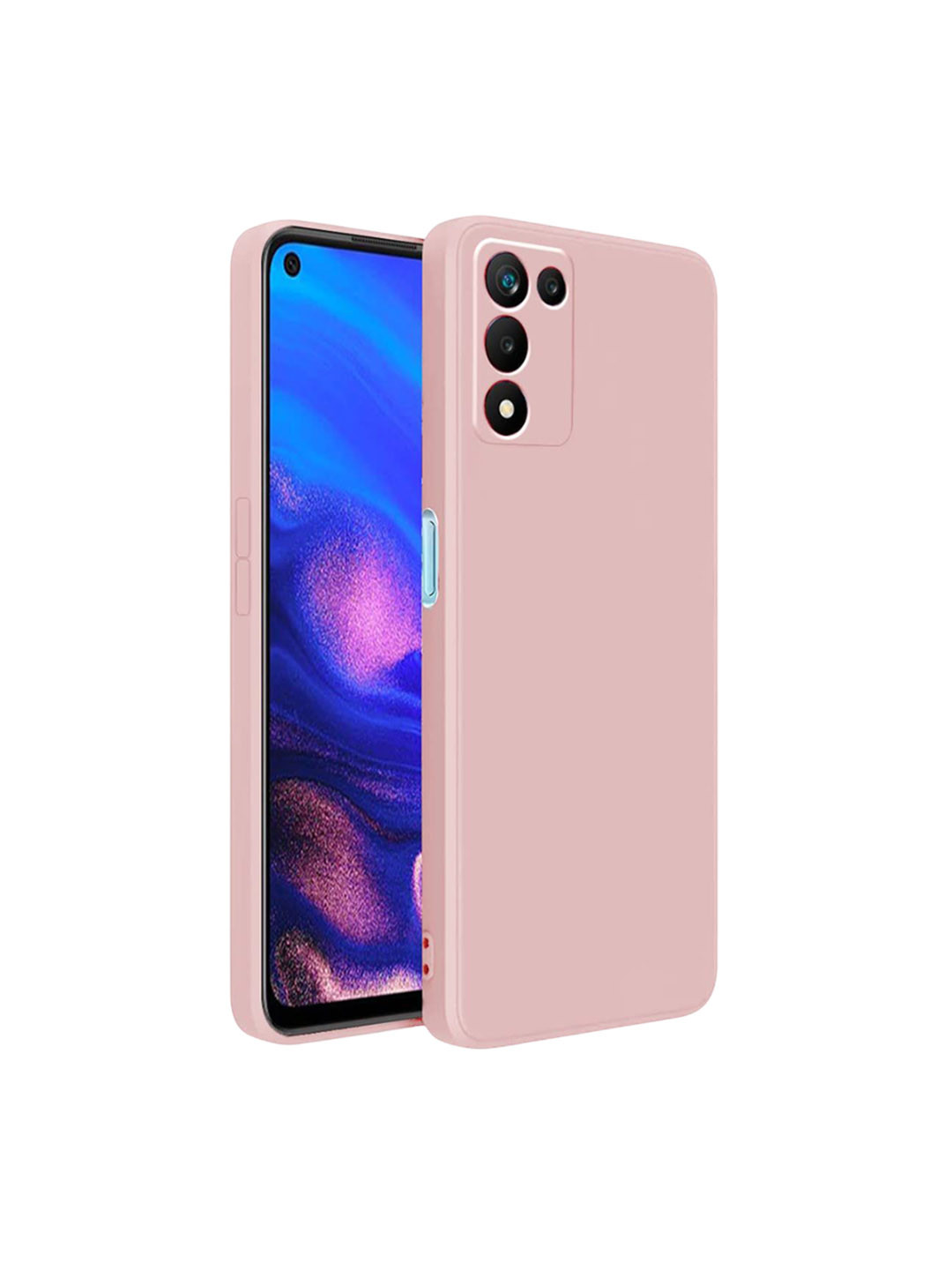 LIRAMARK Unisex Silicone Impact Resistant Realme 9 SE 5G Back Case